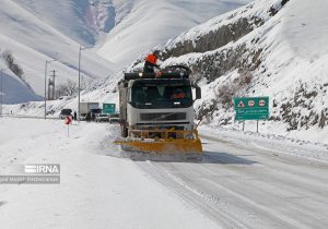 بارش برف و کولاک شدید در تکاب