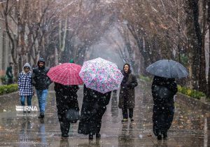 برف و باران در ۱۱ استان